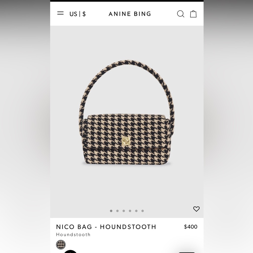 Anine bing nico bag nwt